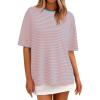 Pink Light Blue Striped