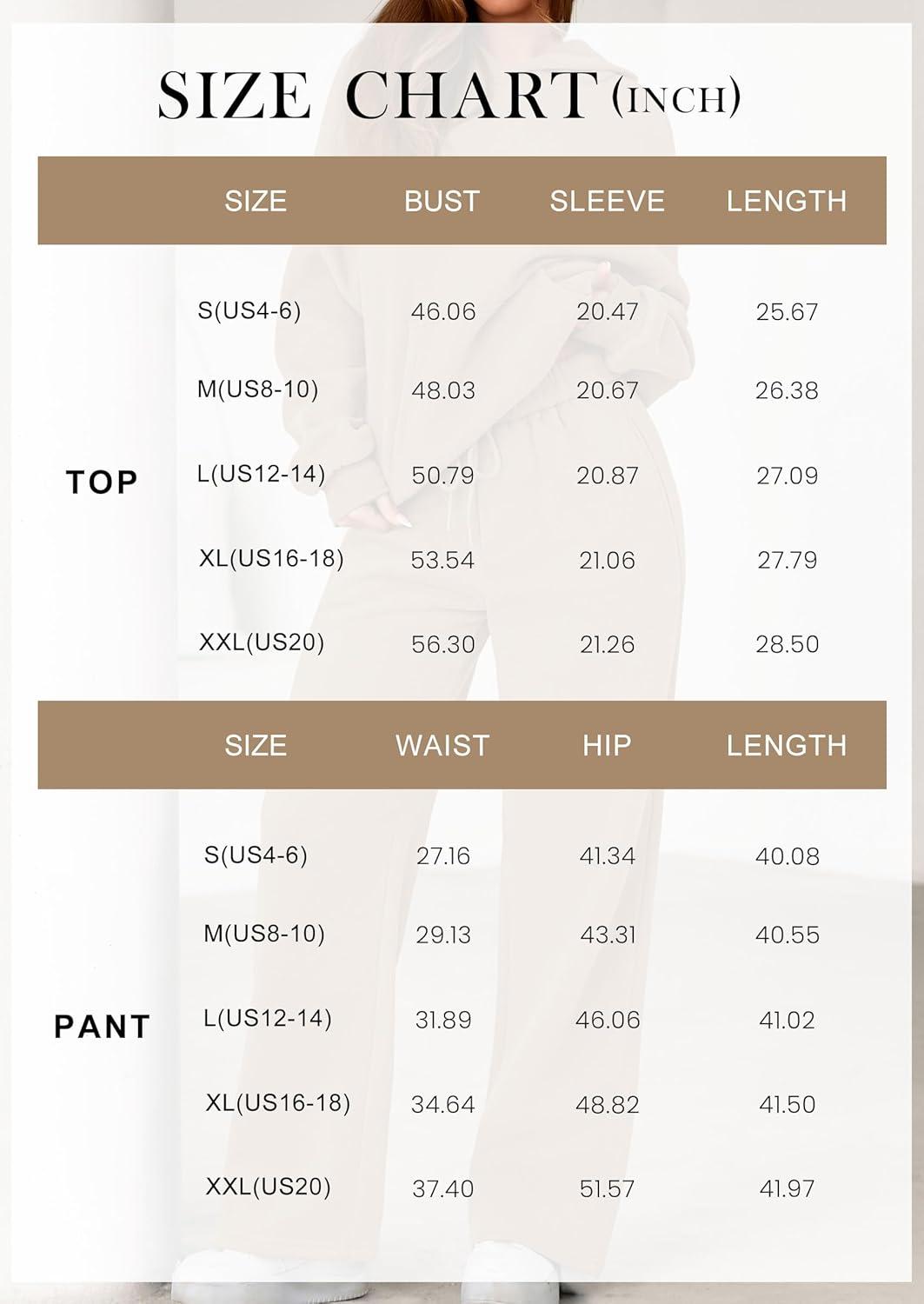 imagePRETTYGARDEN Womens 2 Piece Outfits Fall Sweatsuits Oversized Hoodies Wide Leg Sweatpants Tracksuits Lounge Matching SetsKhaki