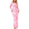 Pink Red Floral