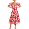 Floral Red