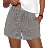 Striped Black White