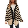 Striped Khaki Black