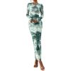 Grey Green Floral