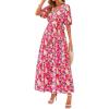 Floral Pink Yellow