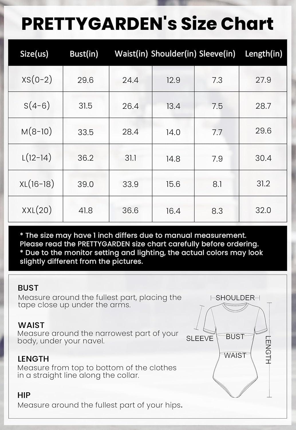 imagePRETTYGARDEN Body Suits for Womens Summer Tops 2026 Casual Short Sleeve Ribbed Fitted Basic Tee Shirts Spring Fashion ClothesLight Khaki