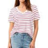 Striped White Red