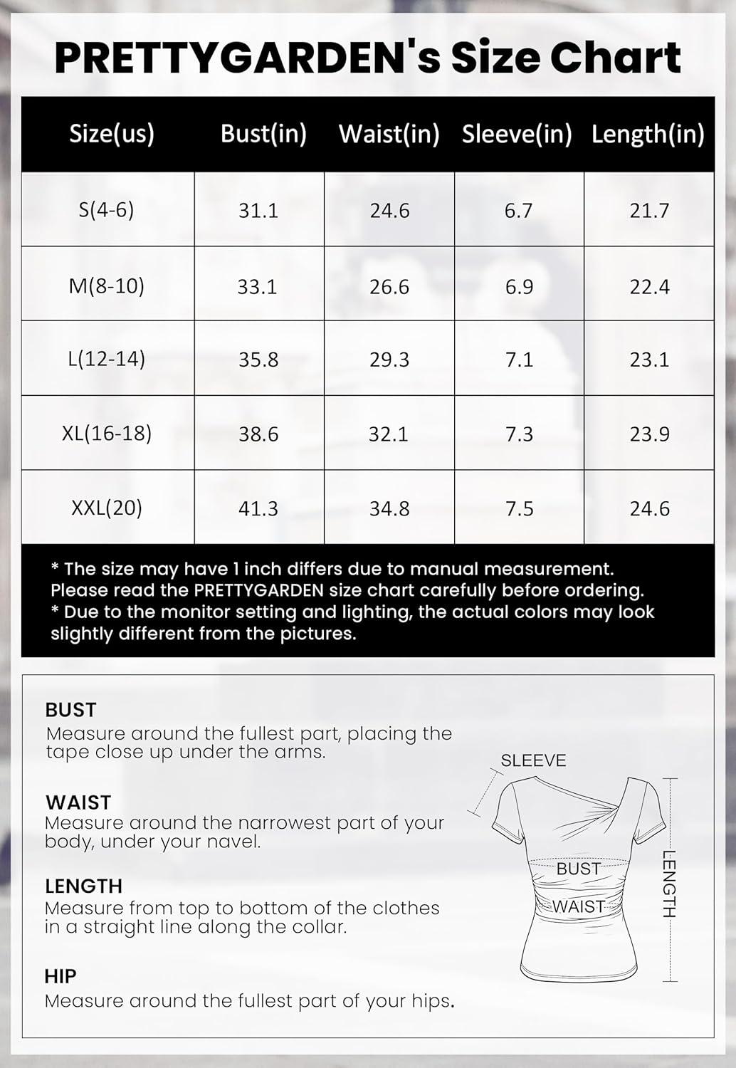 imagePRETTYGARDEN Womens 2026 Summer Asymmetrical Y2K Tops Trendy Ribbed Short Sleeve Fitted Tee Shirts Spring Fashion ClothingRed