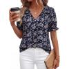 Floral Navy