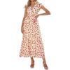 Apricot Red Floral