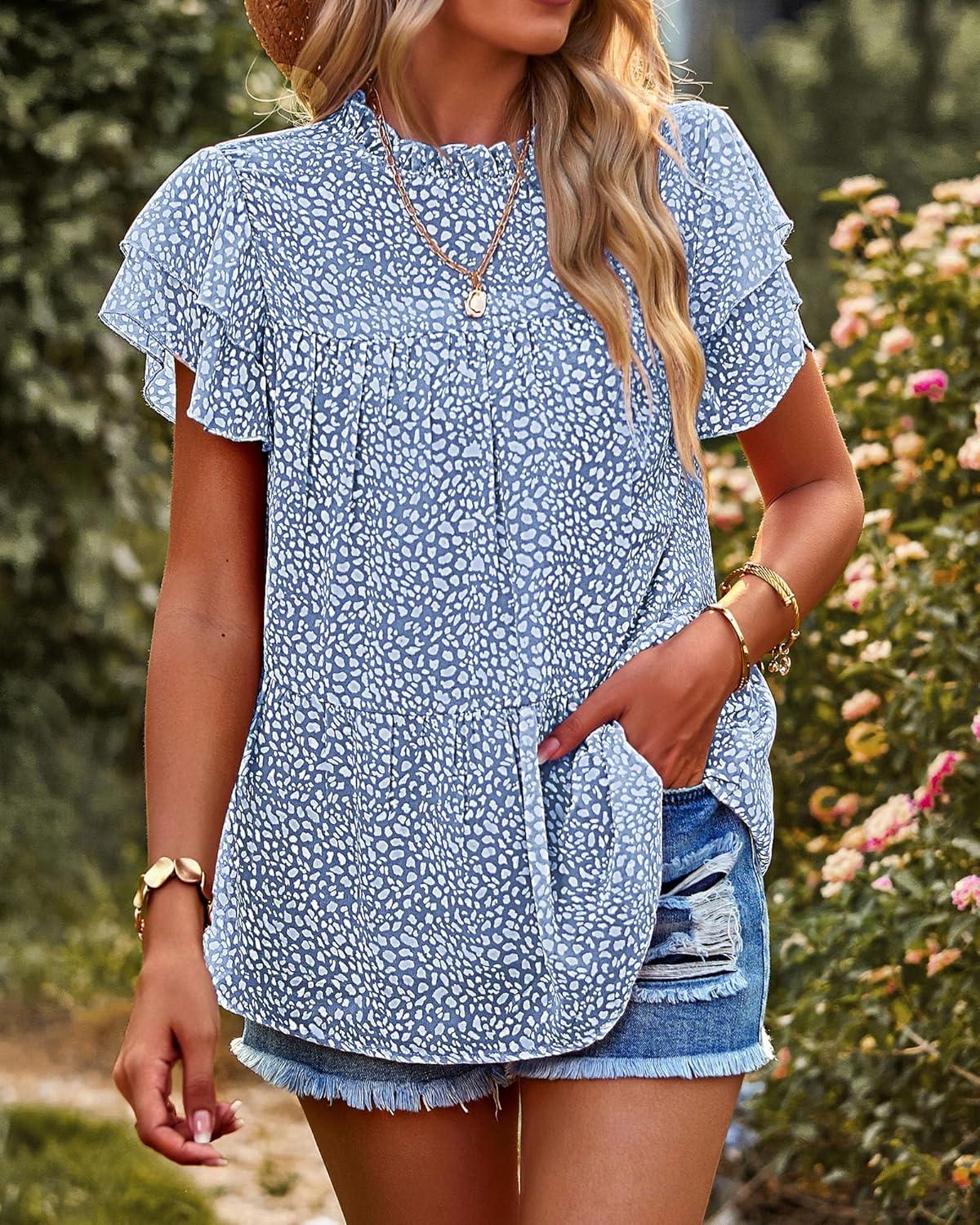 imagePRETTYGARDEN womens CasualBlue