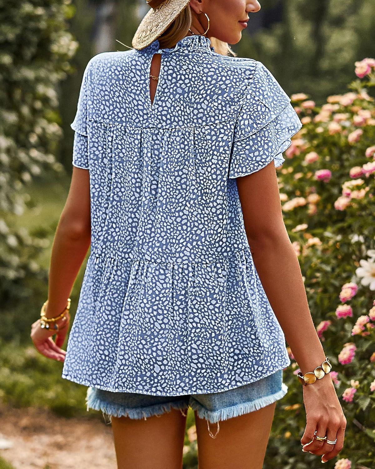 imagePRETTYGARDEN womens CasualBlue