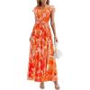 Orange Floral