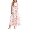 White Pink Floral