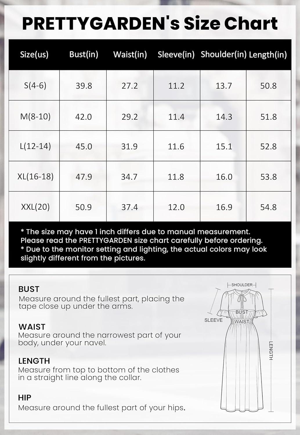 imagePRETTYGARDEN Womens Boho Floral Maxi Dress Summer 2026 Short Sleeve Tie V Neck Spring Wedding Guest Flowy Beach Sun DressesNavy Blue