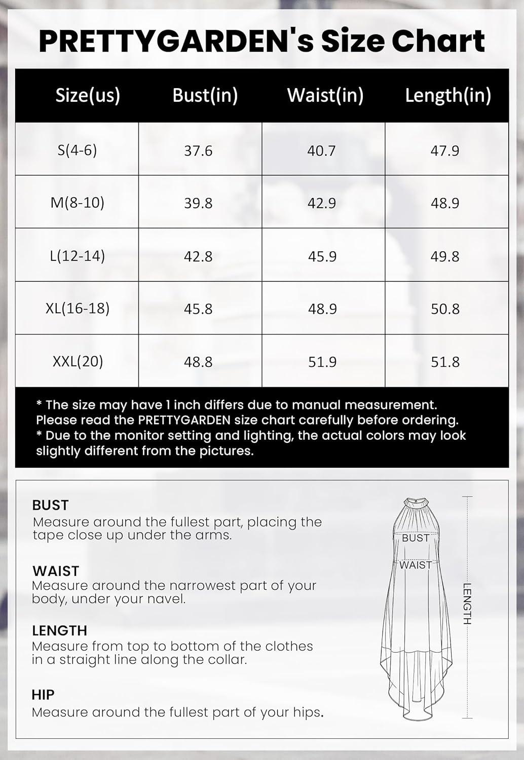 imagePRETTYGARDEN Womens Flowy Maxi Dresses Summer 2026 Halter Sleeveless Long Asymmetrical Spring Dress Beach Vacation SundressBlue