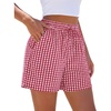 Plaid Red