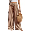 Striped Apricot Red Brown