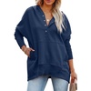 Button Dark Blue