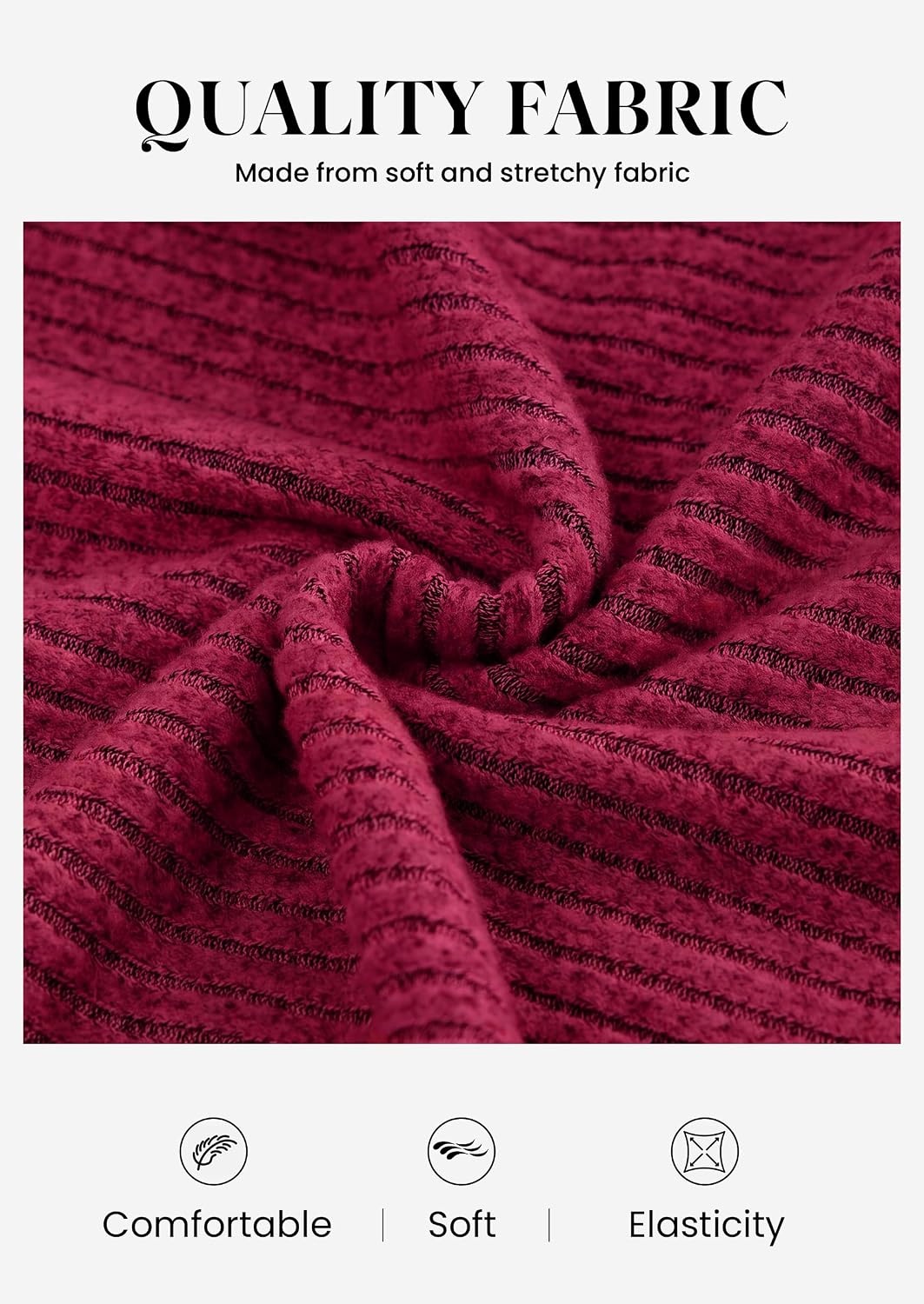 image:imagePRETTYGARDEN Womens Fall Long Sleeve Maxi Bodycon Dresses Soft Stretchy Ribbed Knit Bell Sleeve Square Neck Mermaid Elegant Long Dress Wedding Guest Party 2026 Winter ClothingBurgundy