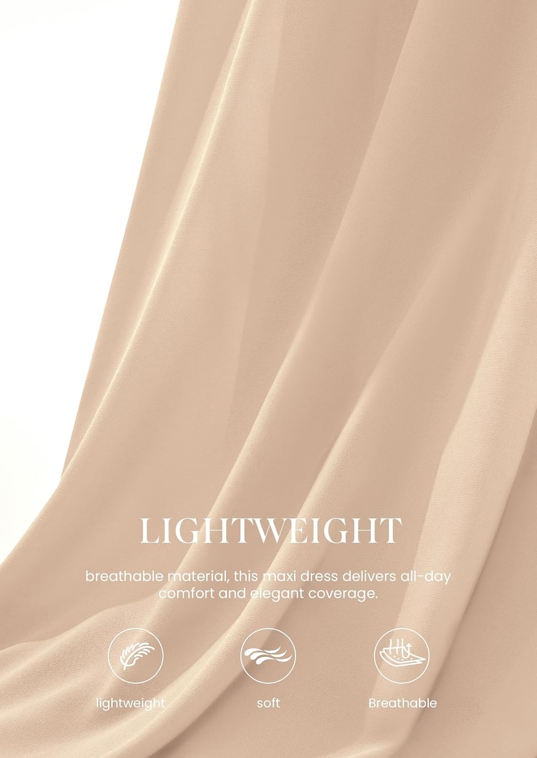 image:imagePRETTYGARDEN Womens Summer Wedding Guest Halter Maxi Dresses Long Flowy Asymmetrical Sundress Elegant Evening Dinner Party Dress Pockets Beach Vacation Outfits Spring Resort WearBeige