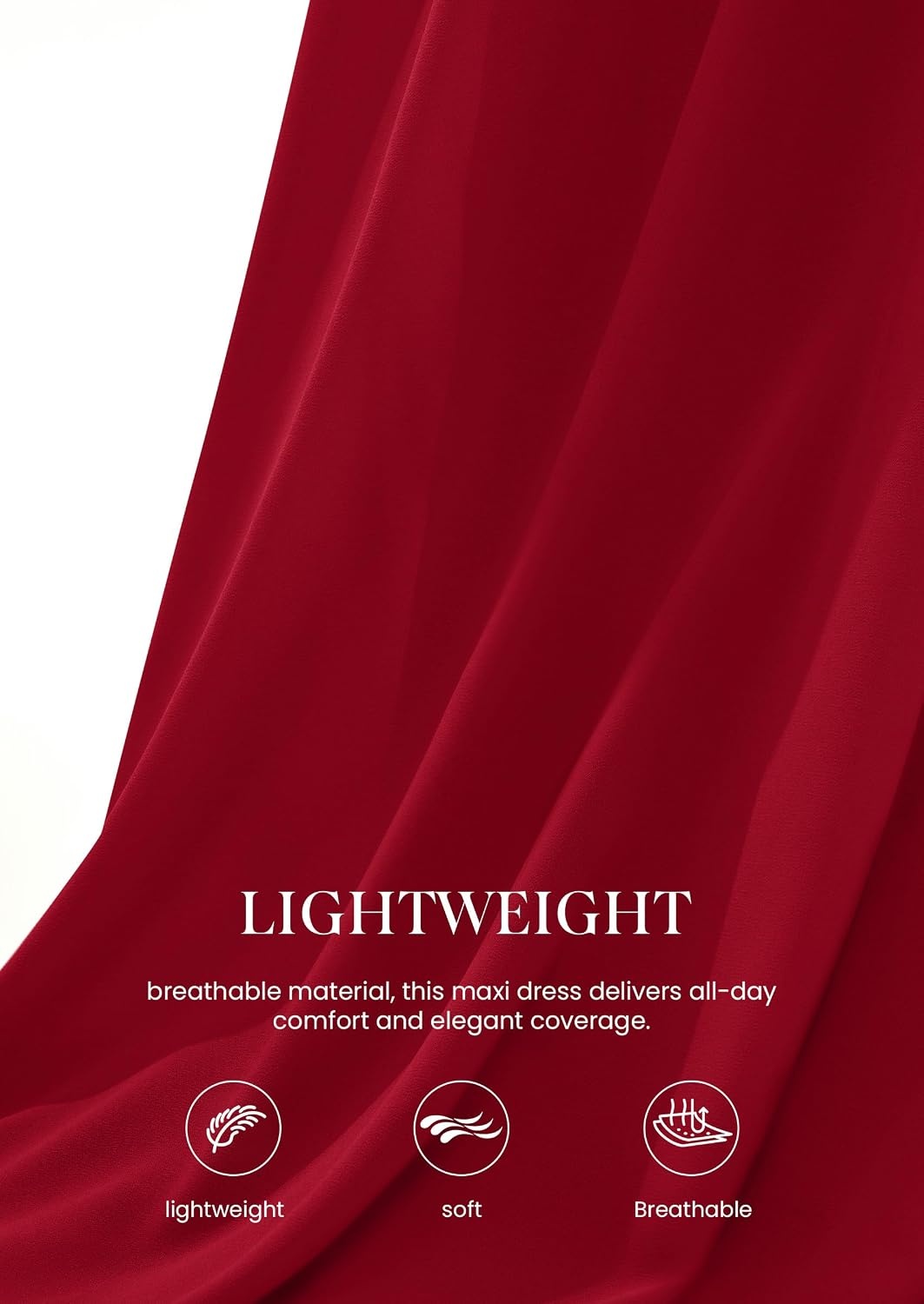 image:imagePRETTYGARDEN Womens Summer Wedding Guest Halter Maxi Dresses Long Flowy Asymmetrical Sundress Elegant Evening Dinner Party Dress Pockets Beach Vacation Outfits Spring Resort WearRed