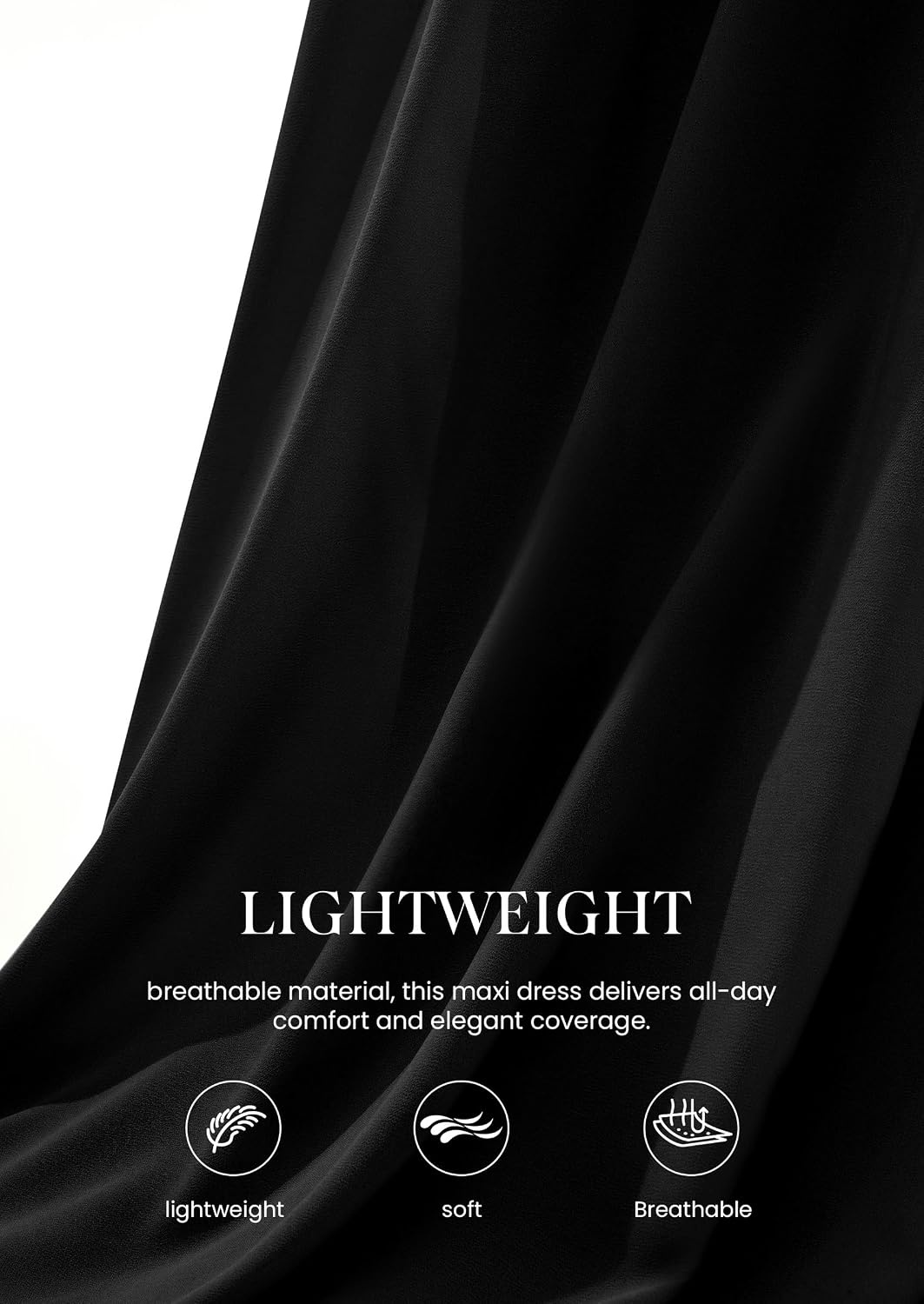 image:imagePRETTYGARDEN Womens Summer Wedding Guest Halter Maxi Dresses Long Flowy Asymmetrical Sundress Elegant Evening Dinner Party Dress Pockets Beach Vacation Outfits Spring Resort WearBlack