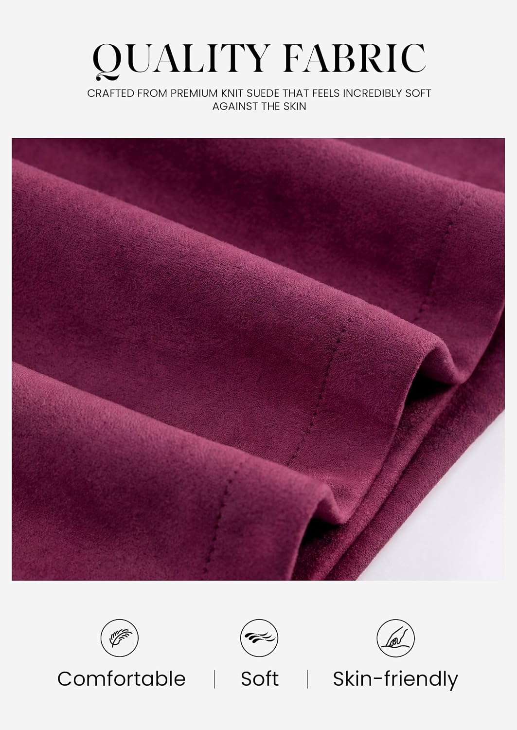 image:imagePRETTYGARDEN Womens Fall High Waisted Mini Skirts Soft Knit Faux Suede Asymmetrical Wrap Front Skirt Shorts Cute Y2k Clothes Casual Club Party Outfits Trendy Winter WearWine Red