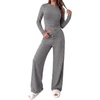 Striped Grey White