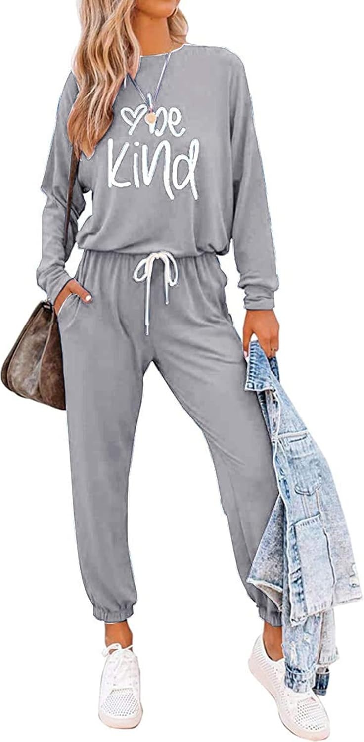 image:imagePRETTYGARDEN Travel Outfit Women 2 Piece Lounge SetsPatternedgrey
