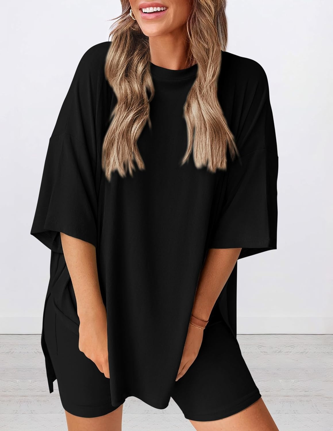 image:imagePRETTYGARDEN Women 2 Piece Lounge Set Airport Travel OutfitBlack