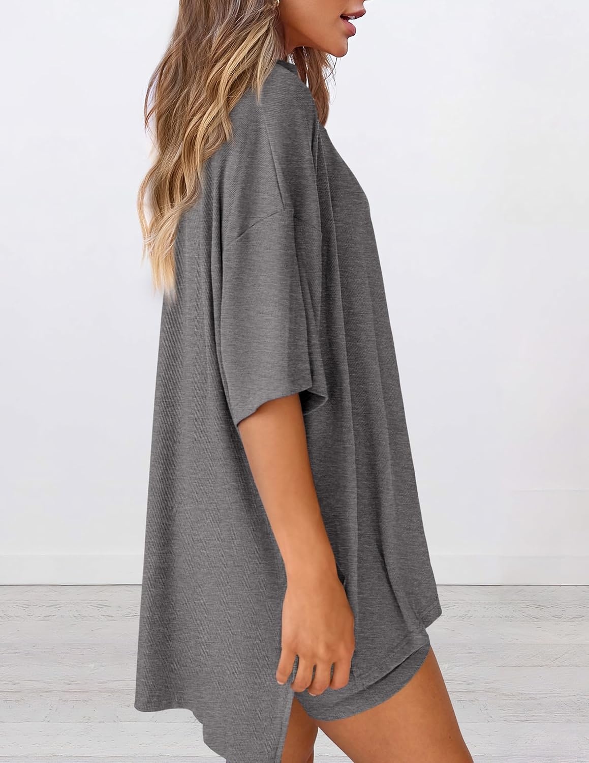 image:imagePRETTYGARDEN Women 2 Piece Lounge Set Airport Travel OutfitDark Grey