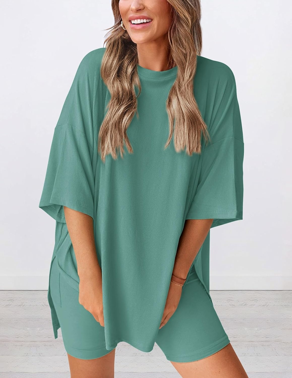 image:imagePRETTYGARDEN Women 2 Piece Lounge Set Airport Travel OutfitFruit Green