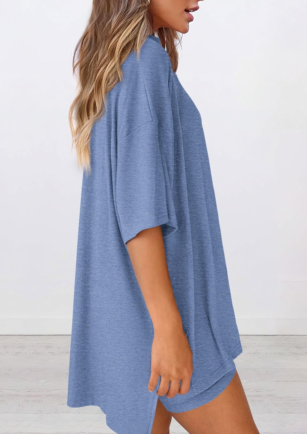 image:imagePRETTYGARDEN Women 2 Piece Lounge Set Airport Travel OutfitGrey Blue