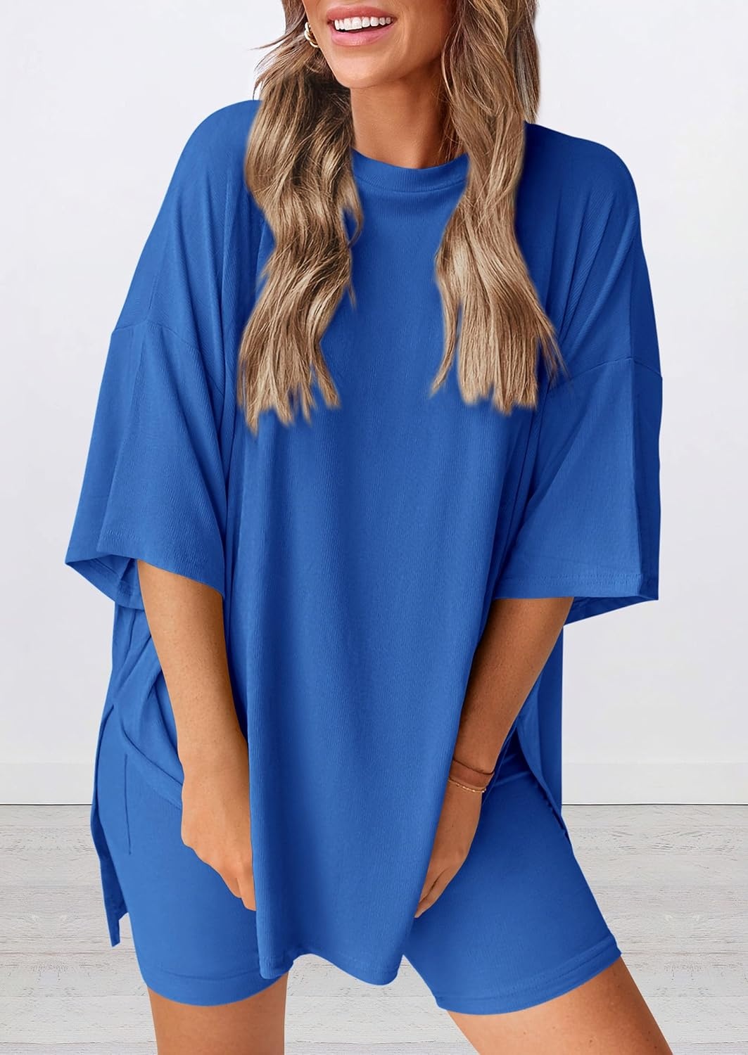 image:imagePRETTYGARDEN Women 2 Piece Lounge Set Airport Travel OutfitRoyal Blue
