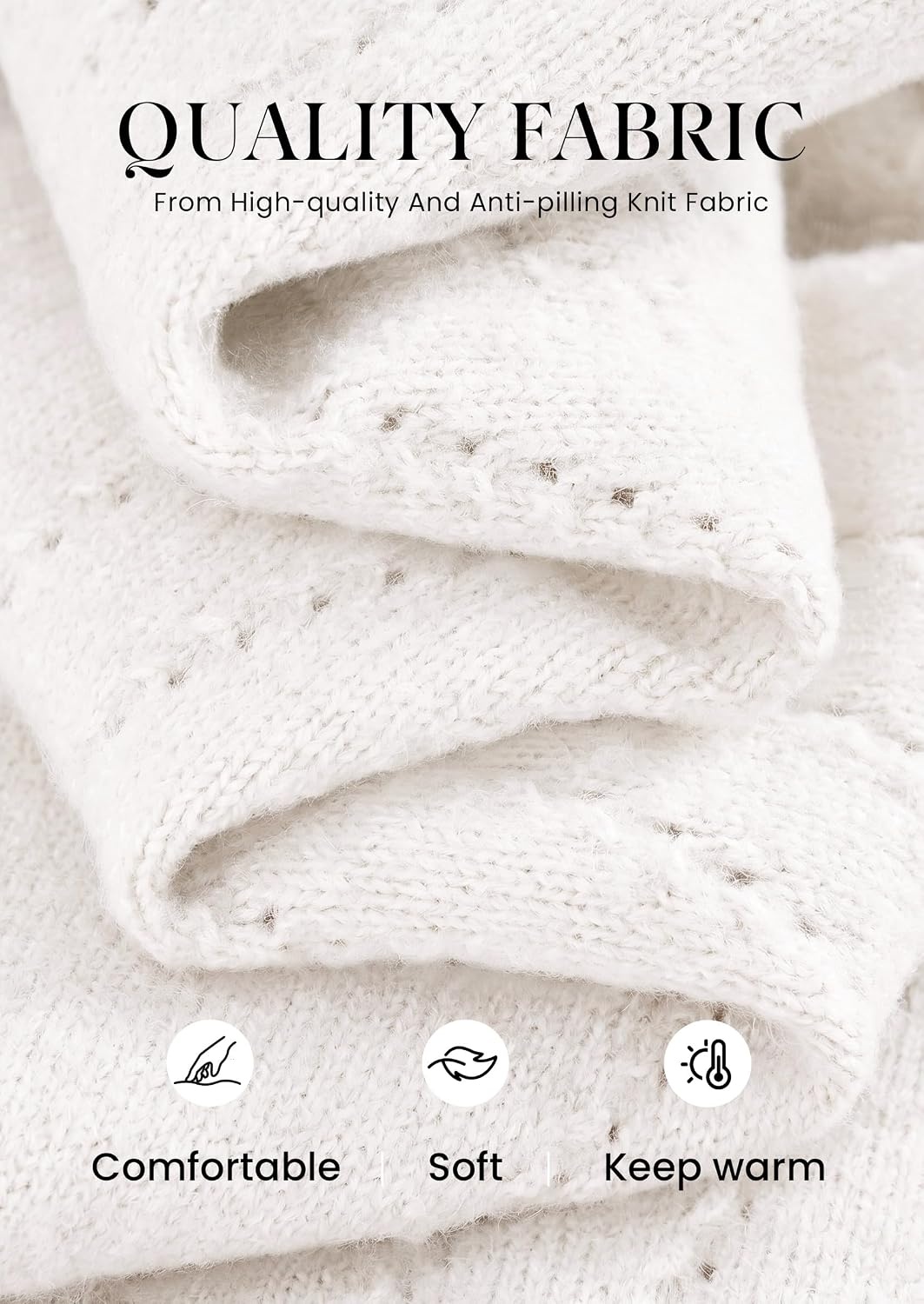 image:imagePRETTYGARDEN Womens Cozy Cardigan Sweater with ButtonWhite