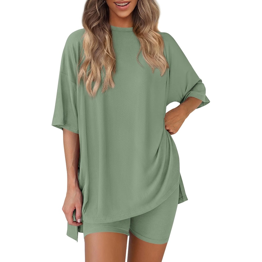 image:imagePRETTYGARDEN Women 2 Piece Lounge Set Airport Travel OutfitBean Green