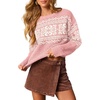 Print Pink White