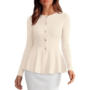 PRETTYGARDEN Women’s Fall Lightweight Cardigan Sweaters(Beige)