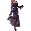 Floral Navy Pink