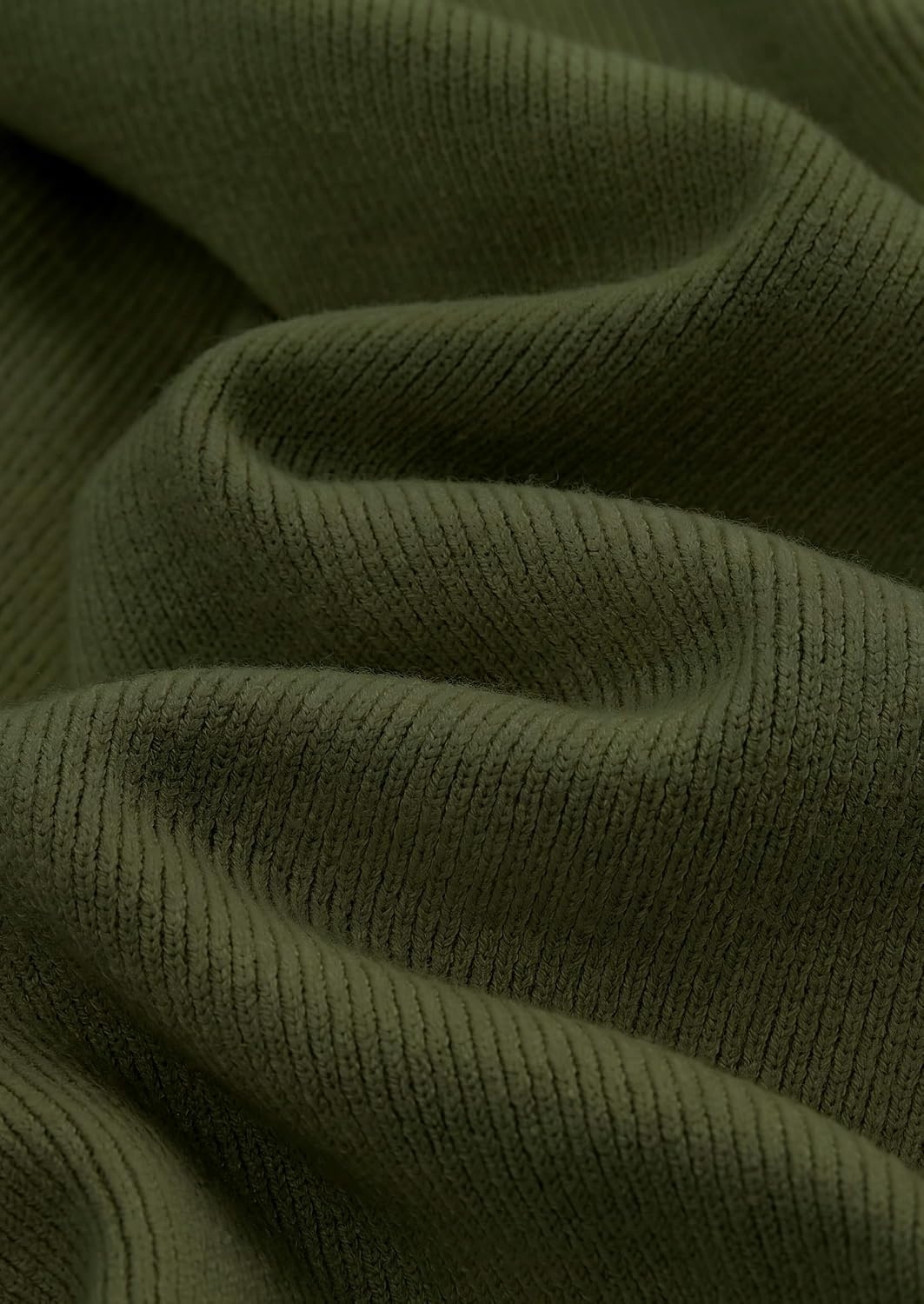 image:imagePRETTYGARDEN Womens Fall 2 Piece Asymmetric Cozy Sweater Travel Lounge SetsArmy Green