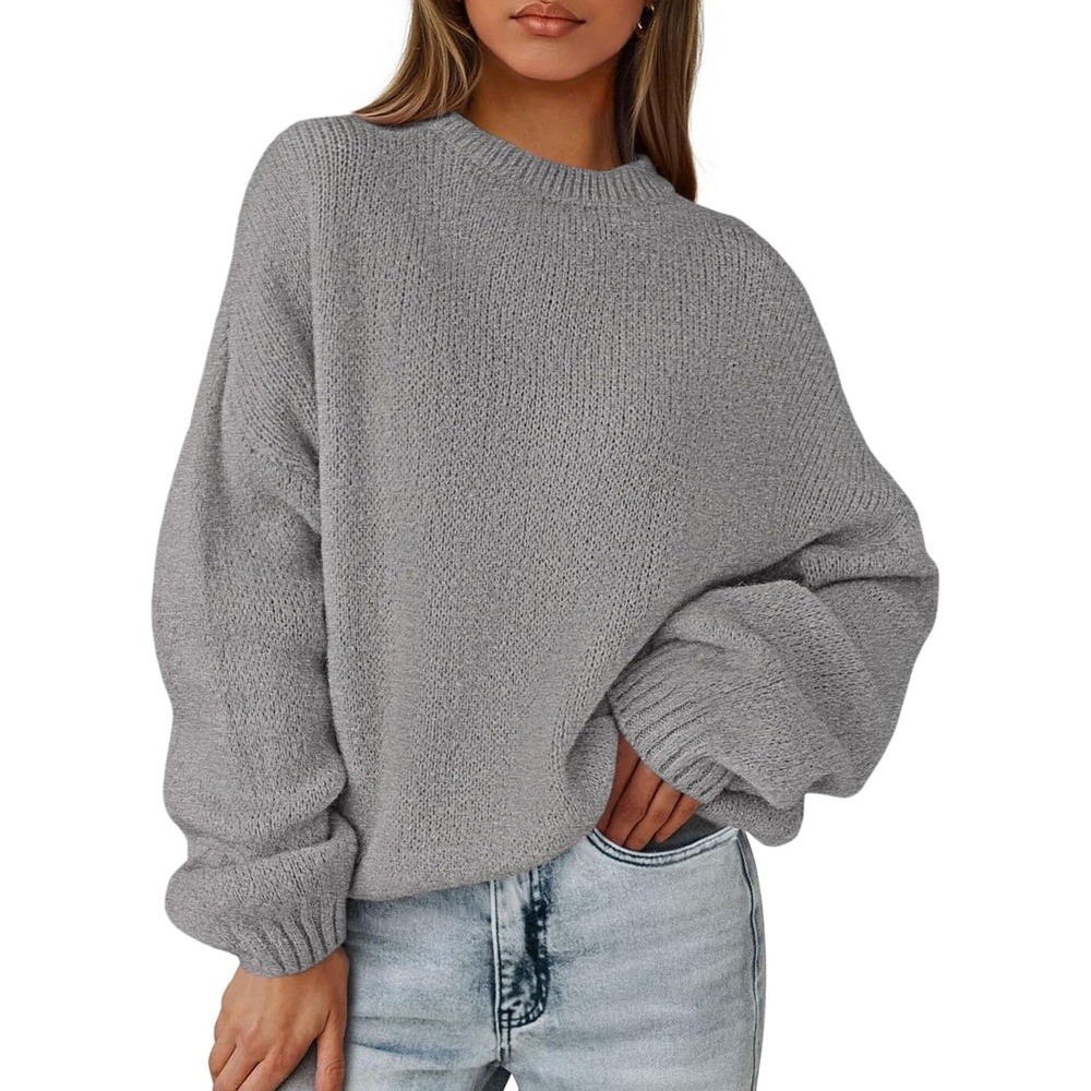 image:imagePRETTYGARDEN Womens Fall Oversized Holiday SweatersGrey