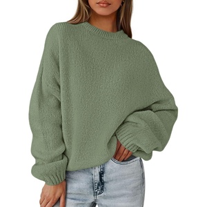 PRETTYGARDEN Women’s Fall Oversized Holiday Sweaters(Green)