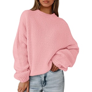 PRETTYGARDEN Women’s Fall Oversized Holiday Sweaters(Light Pink)