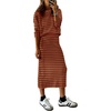 Brick Red Stripe
