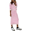 Rose Red Stripe