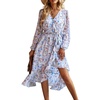 Floral Light Blue