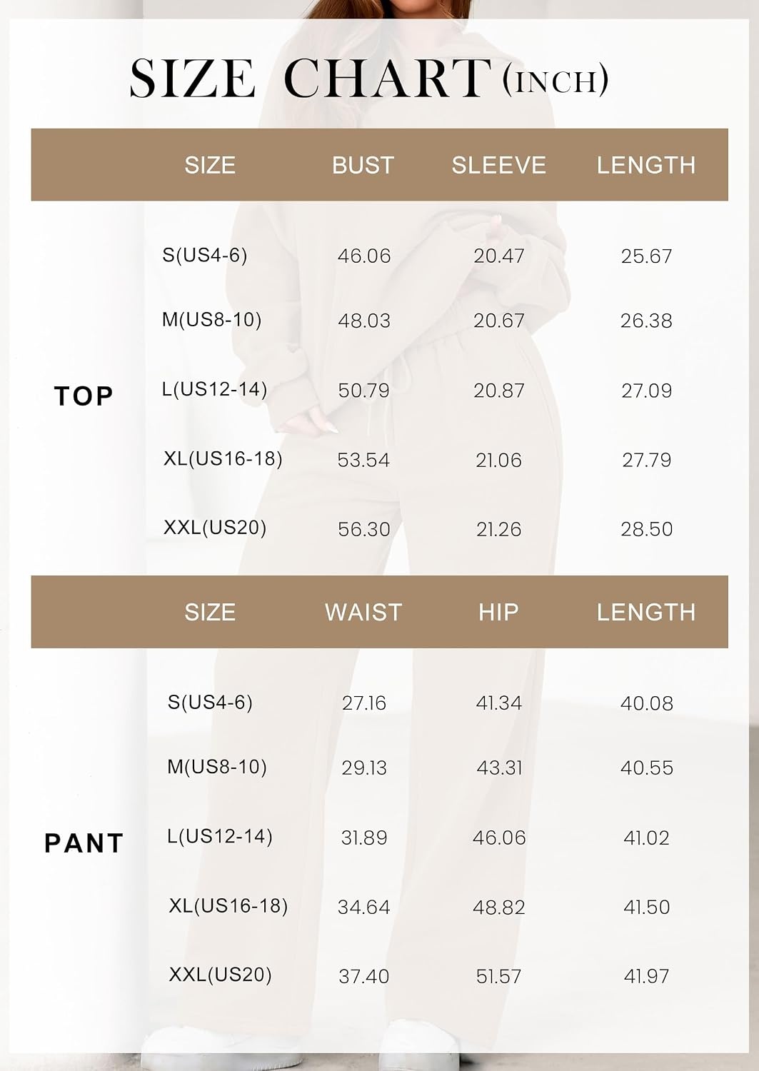 image:imagePRETTYGARDEN Womens Sweatsuits 2 Piece Outfit Fall Matching Lounge SetsKhaki