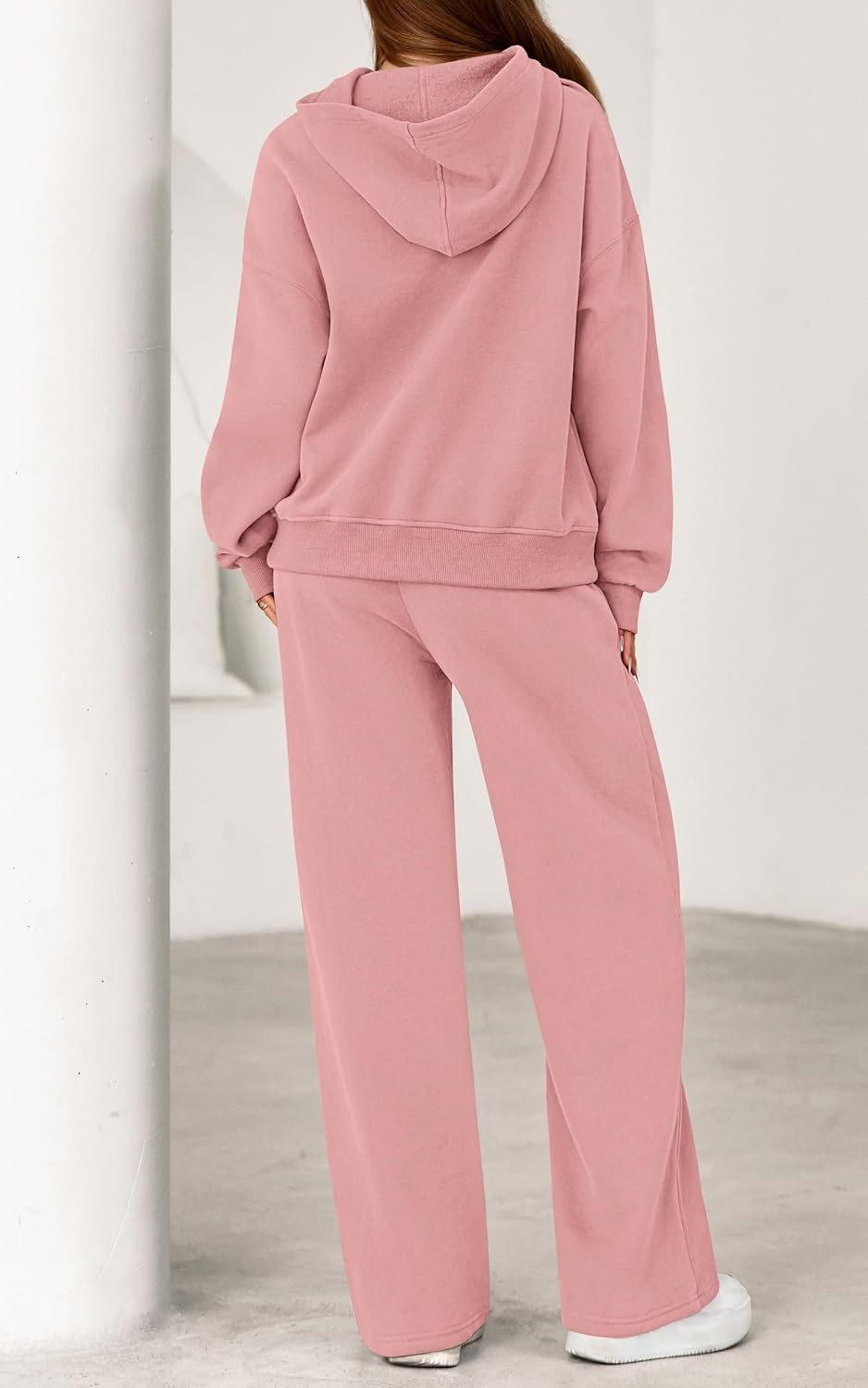 image:imagePRETTYGARDEN Womens Sweatsuits 2 Piece Outfit Fall Matching Lounge SetsPink